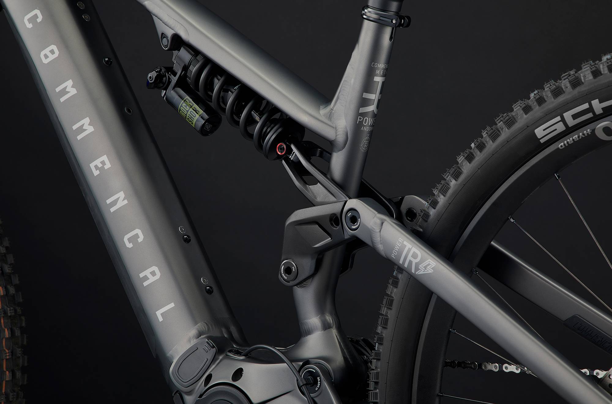 Commencal Meta Power TR Bosch Race Dark Slate - дополнительное фото 4