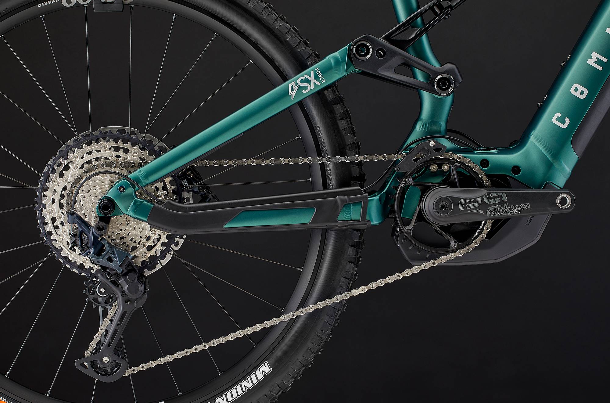 Commencal Meta Power SX Bosch Essential Metallic Green - дополнительное фото 2