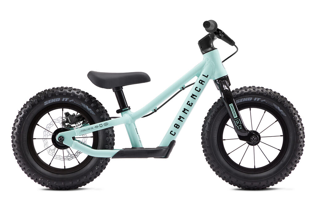 Commencal Ramones 12 Push Bike Green + Brake