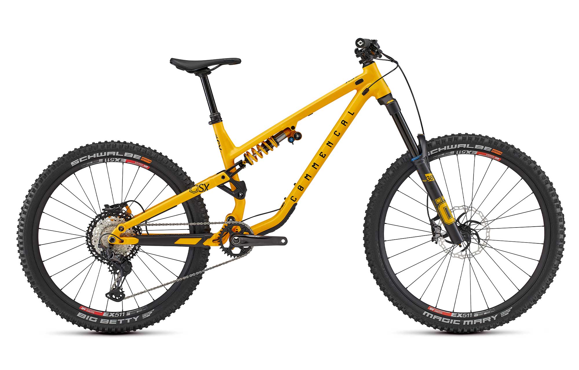 Commencal Meta SX v4 Ohlins Edition Yellow