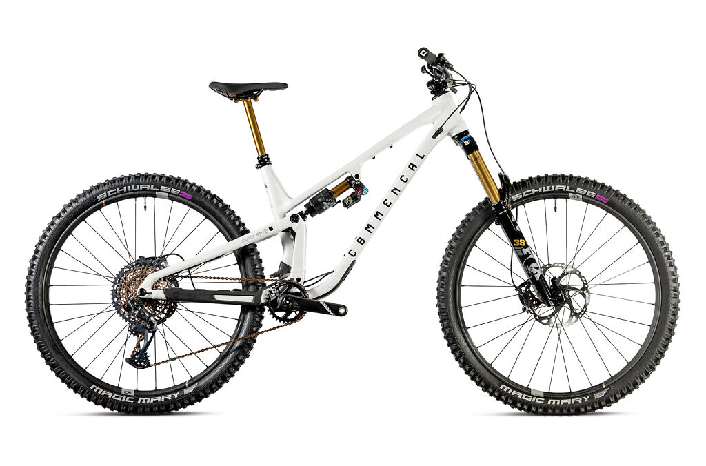 Commencal Meta v5 LTD Clear Silver