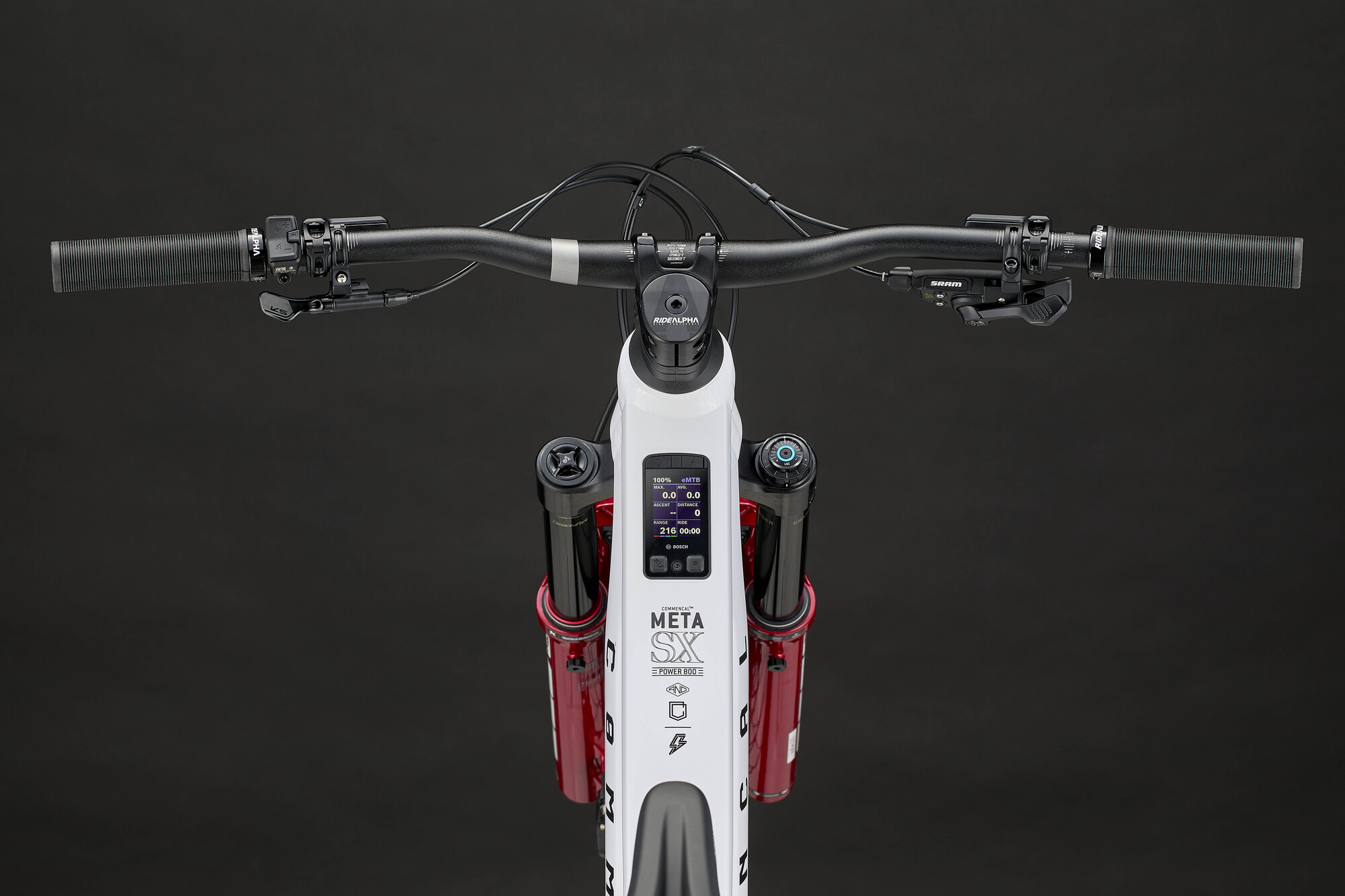 Commencal Meta Power SX 800 RockShox Pure White - дополнительное фото 1