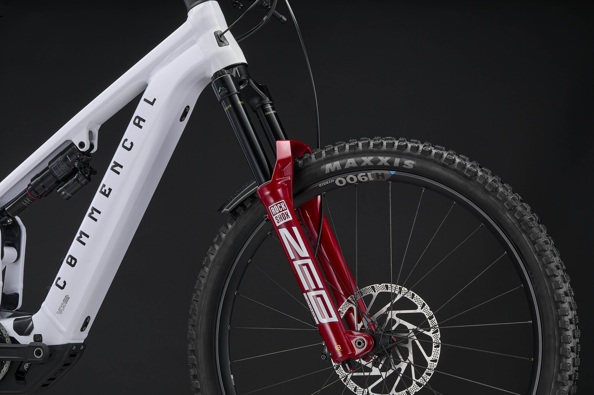 Commencal Meta Power SX 800 RockShox Pure White - дополнительное фото 4