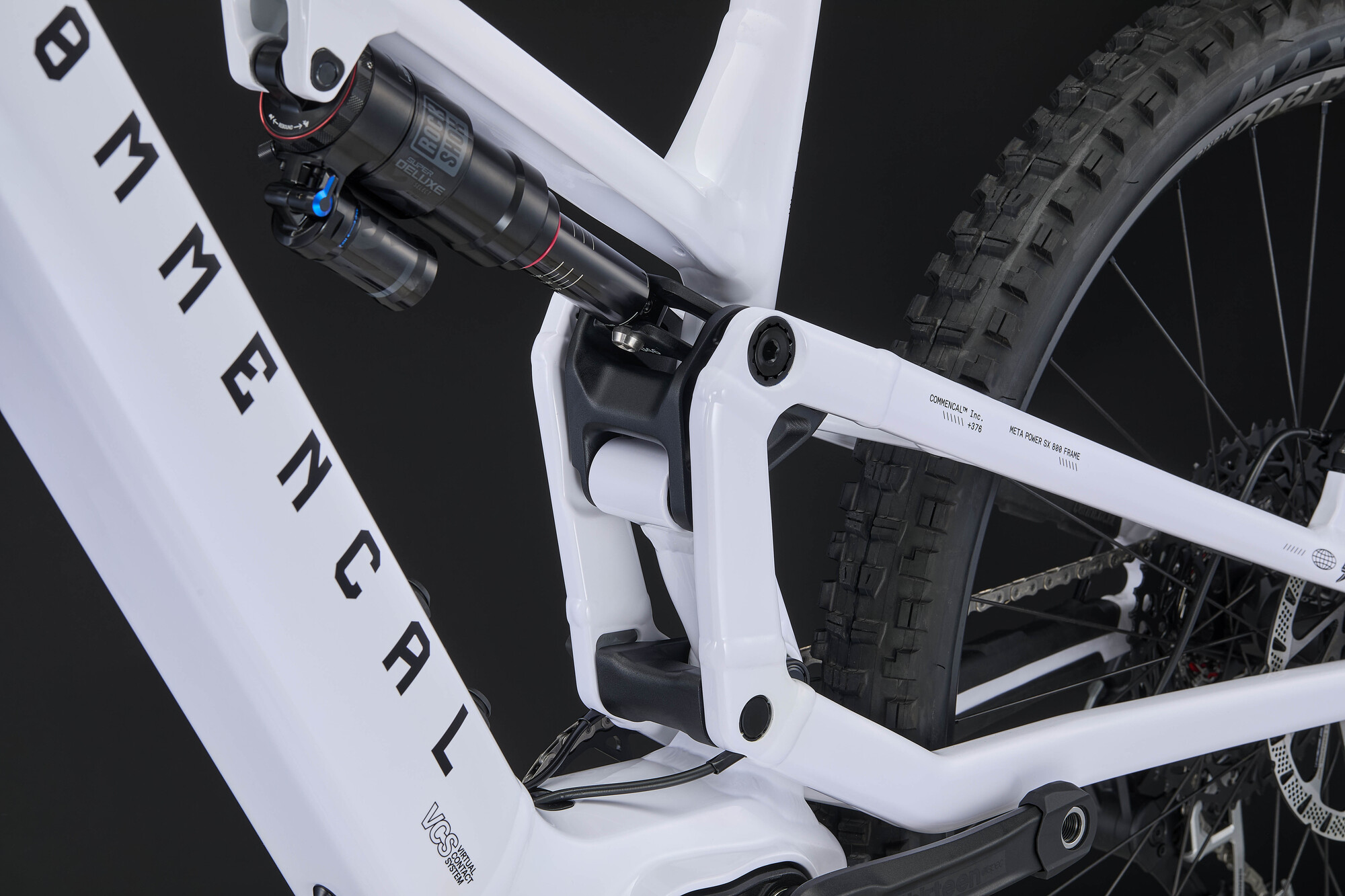Commencal Meta Power SX 800 RockShox Pure White - дополнительное фото 7