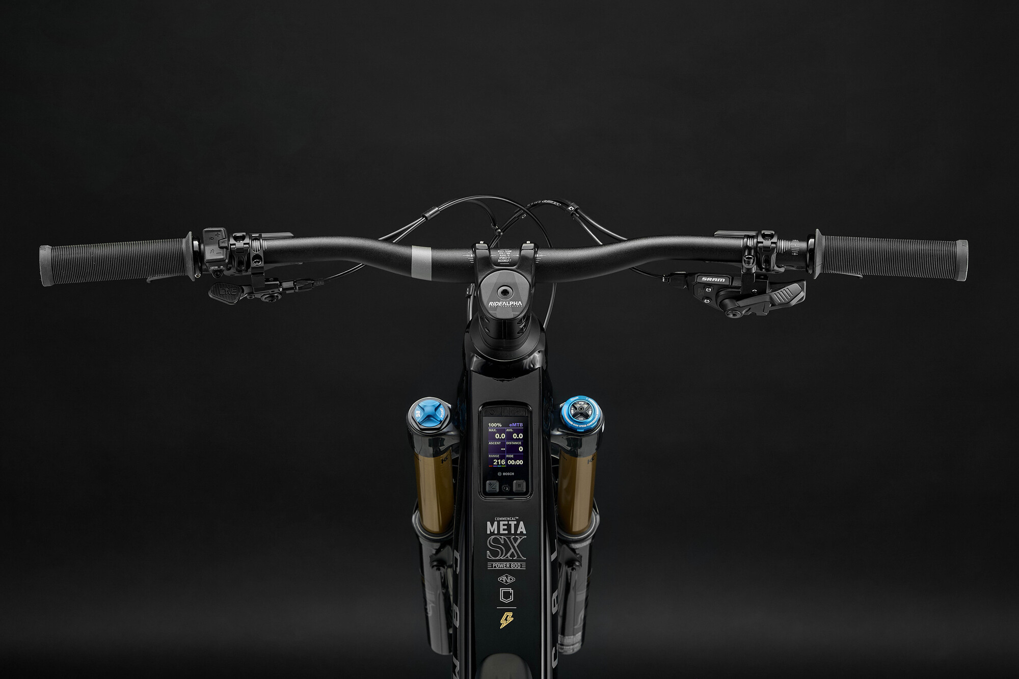 Commencal Meta Power SX 800 Signature Pure Black - дополнительное фото 1