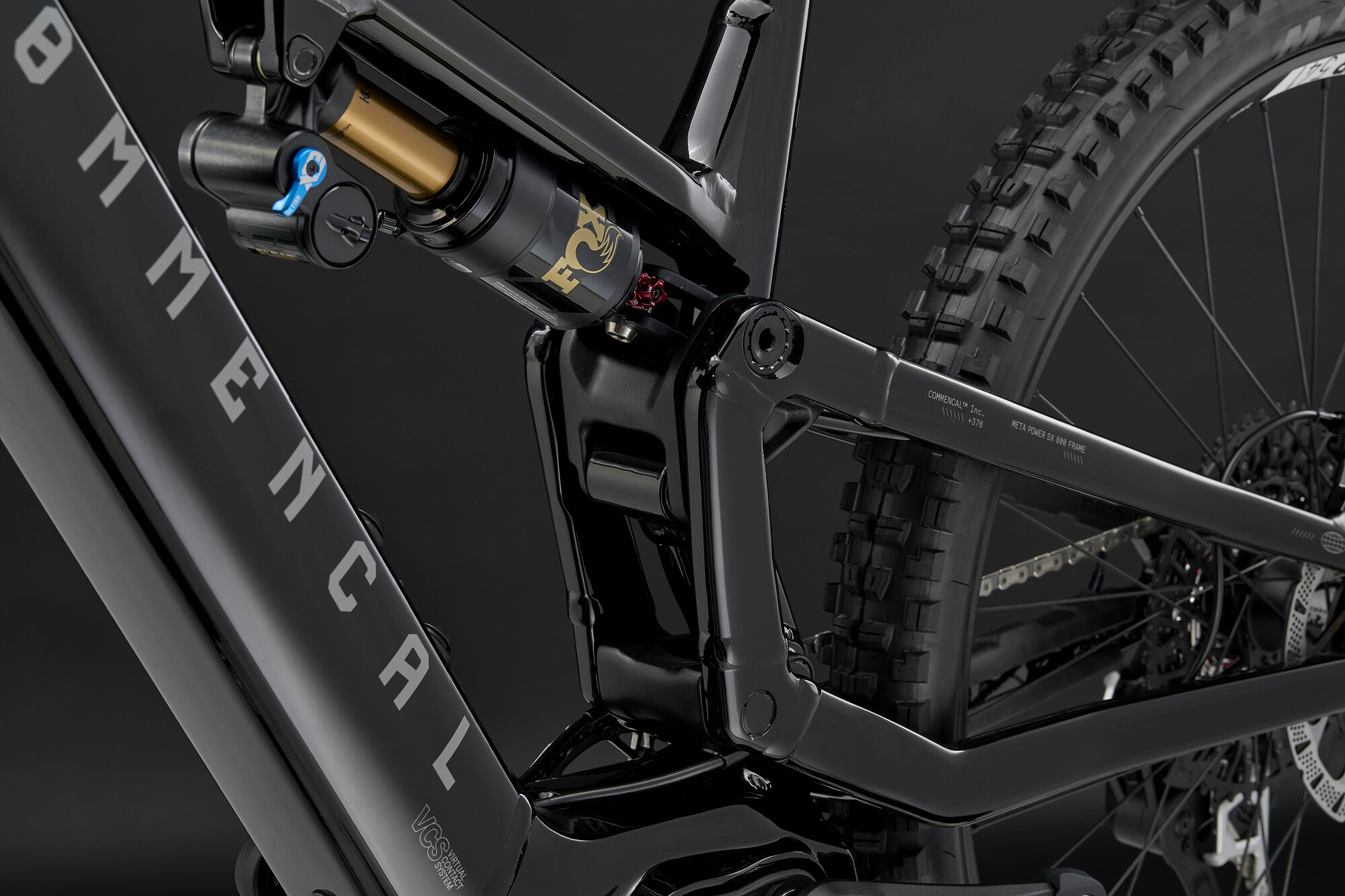 Commencal Meta Power SX 800 Signature Pure Black - дополнительное фото 7