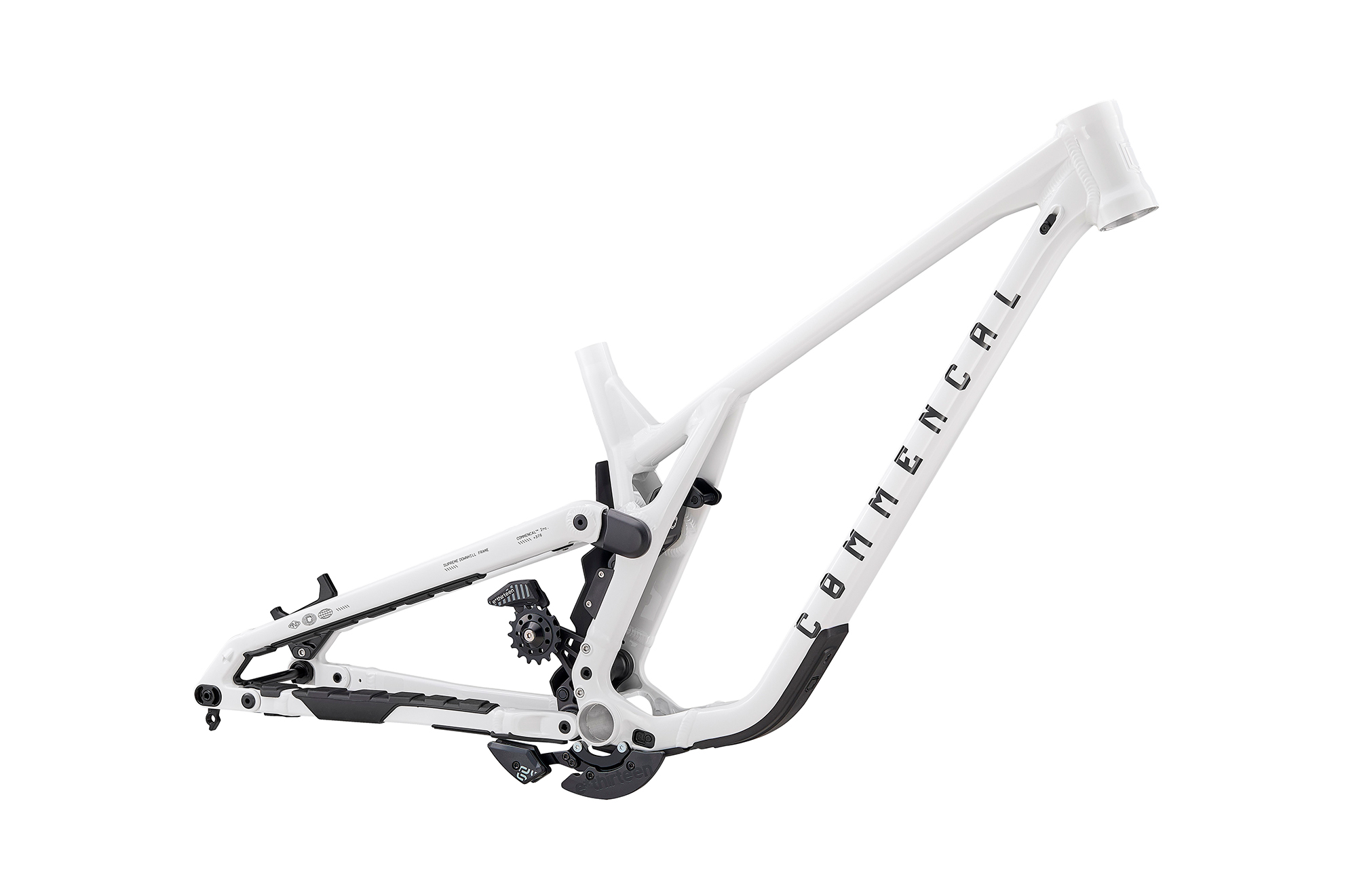 Рама Commencal Supreme DH v5 Pure White - слайд 1