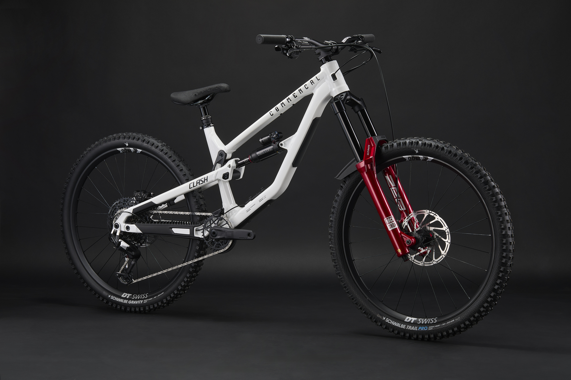Commencal Clash v3 RockShox Pure White - слайд 2