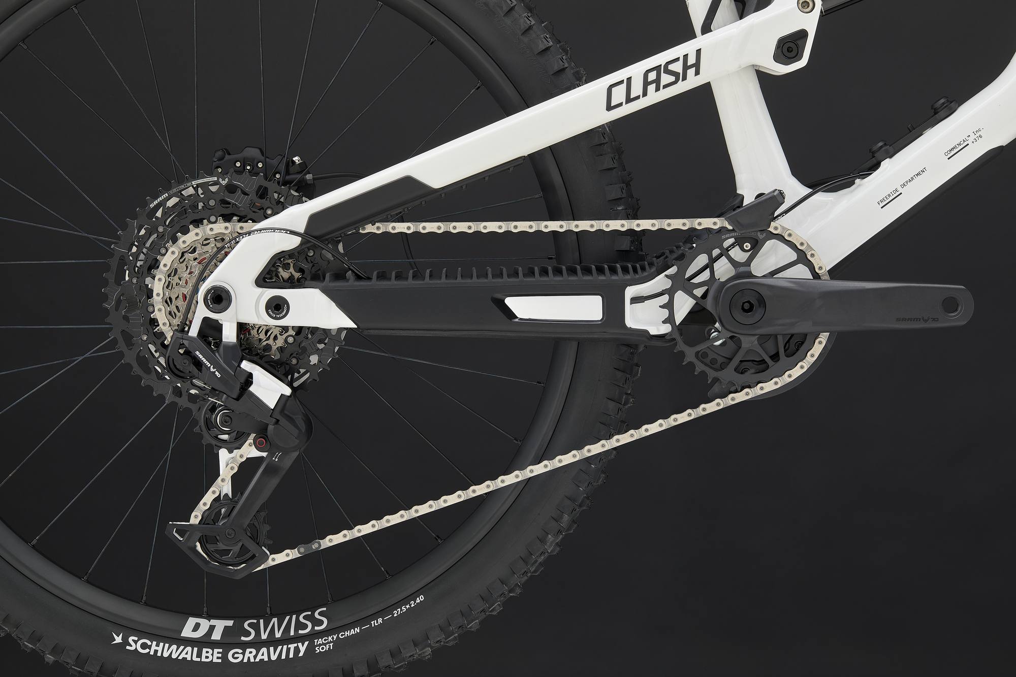 Commencal Clash v3 RockShox Pure White - дополнительное фото 3