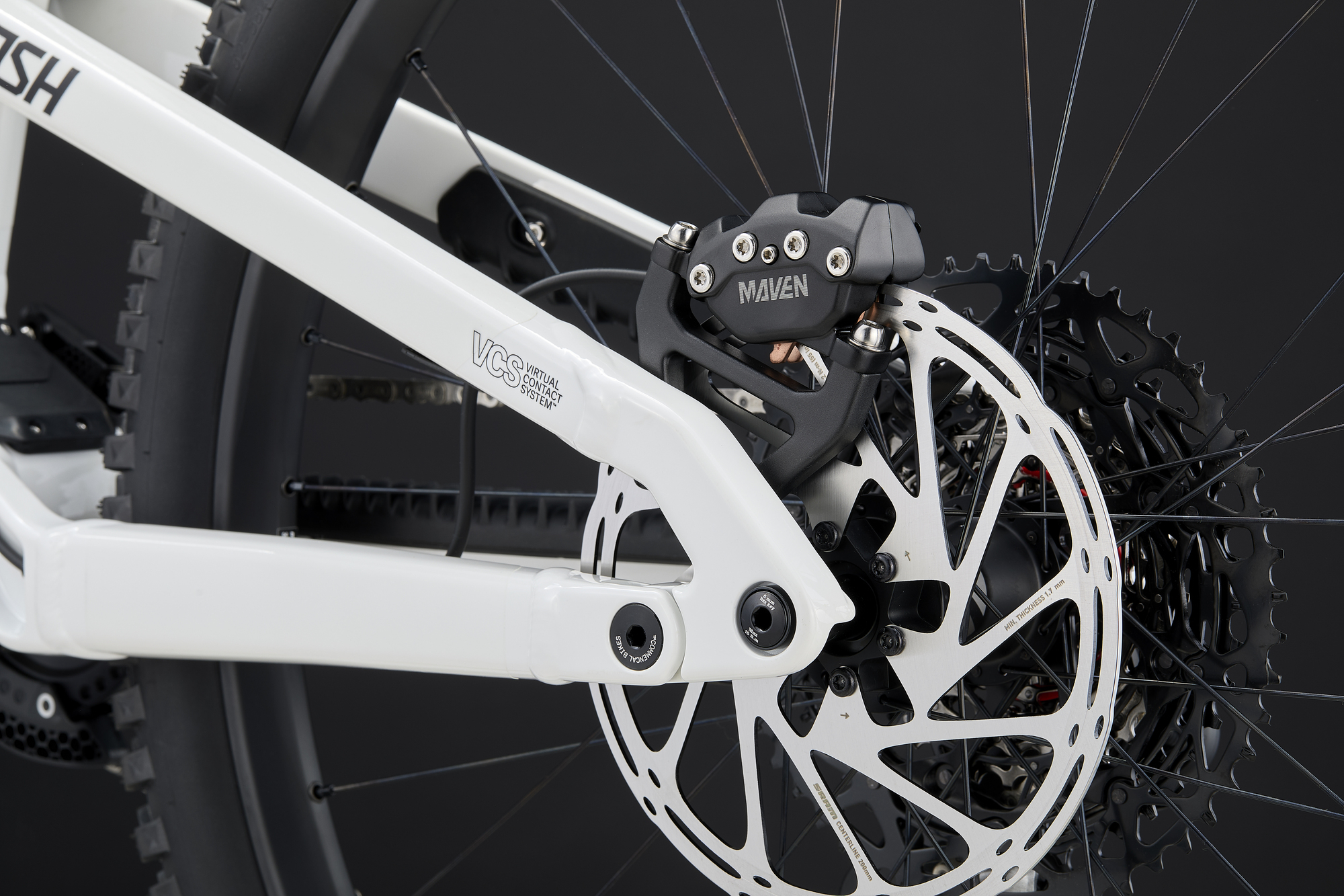 Commencal Clash v3 RockShox Pure White - дополнительное фото 5