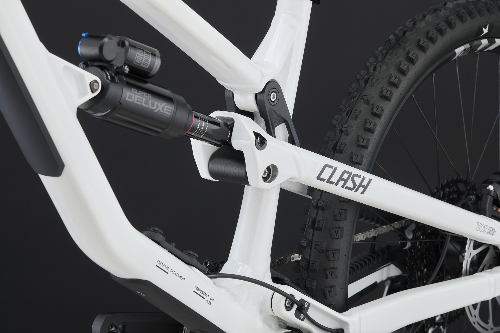 Commencal Clash v3 RockShox Pure White - дополнительное фото 6